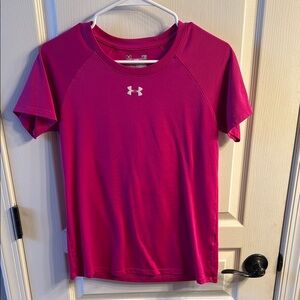 Under Armour Women's Pink Performance T-Shirt